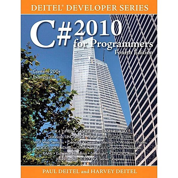 C# 2010 for Programmers, Deitel Paul, Deitel Harvey M.