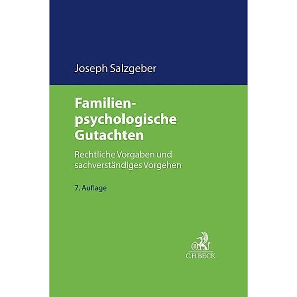 C.H. Beck Familienrecht / Familienpsychologische Gutachten, Joseph Salzgeber