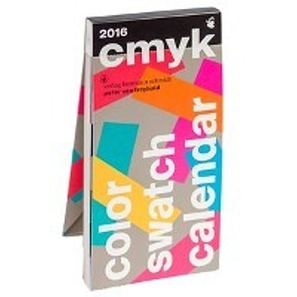 C M Y K Color Swatch Calendar 2016, Peter von Freyhold