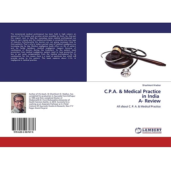C.P.A. & Medical Practice in India A- Review, Shashikant Wadkar