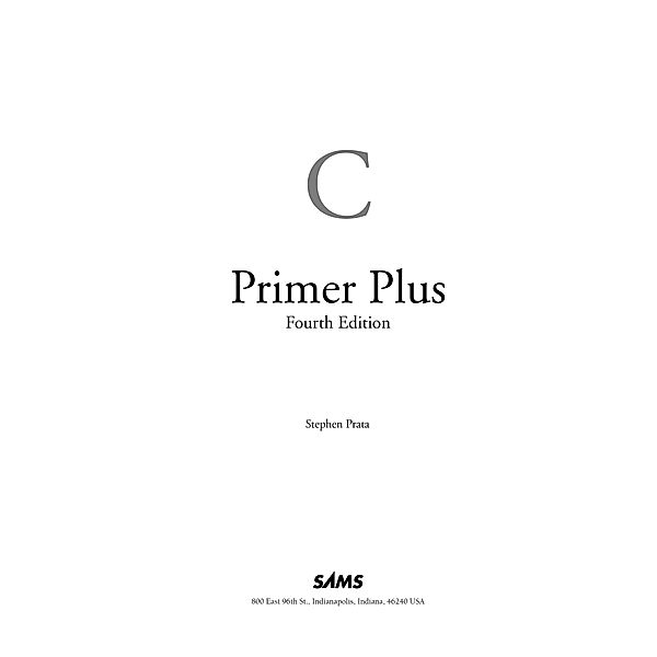 C Primer Plus, Stephen Prata