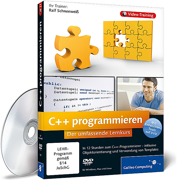 C++ programmieren - Videotraining, Ralf Schneeweiß