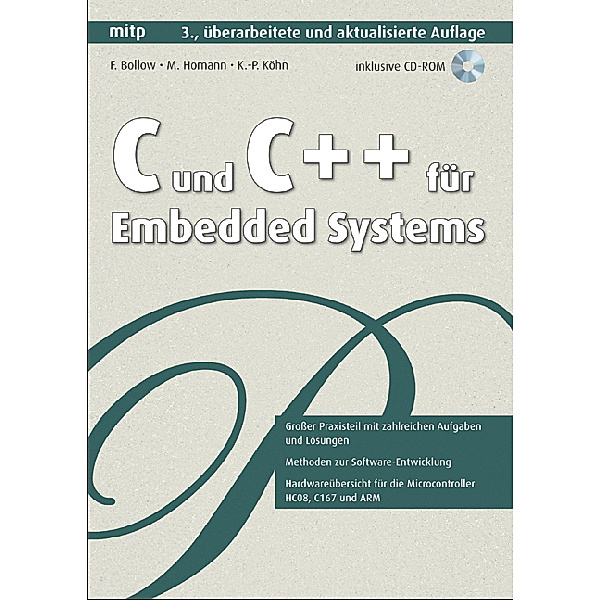C und C++ für Embedded Systems, m. CD-ROM, Friedrich Bollow, Matthias Homann, Klaus-Peter Köhn