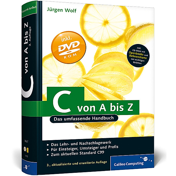 C von A bis Z, m. CD-ROM, Jürgen Wolf