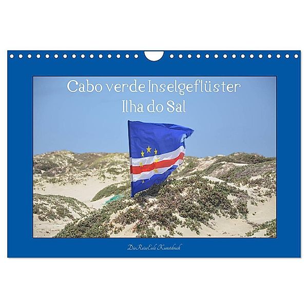 Cabo verde Inselgeflüster - Ilha do Sal (Wandkalender 2024 DIN A4 quer), CALVENDO Monatskalender, DieReiseEule