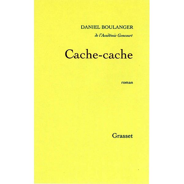 Cache-cache / Littérature Française, Daniel Boulanger