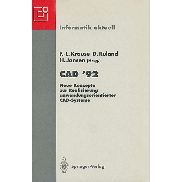 CAD '92 / Informatik aktuell