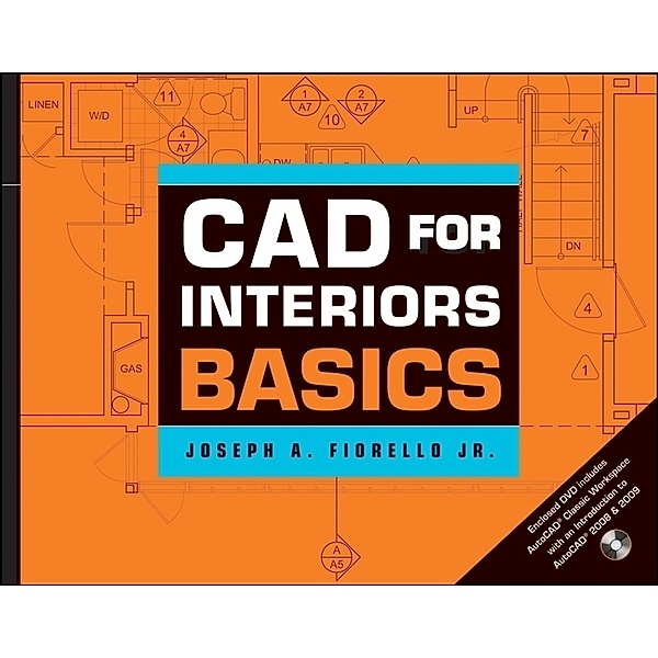 CAD for Interiors Basics, w DVD-ROM, Joe Fiorello