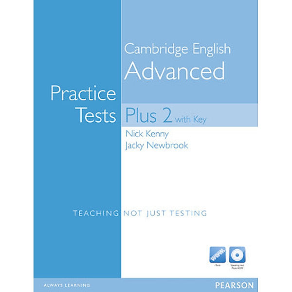 CAE Practice Tests Plus, New Edition: Pt.2 Book, w. Key and CD-ROM, Jacky Newbrook, Nick Kenny
