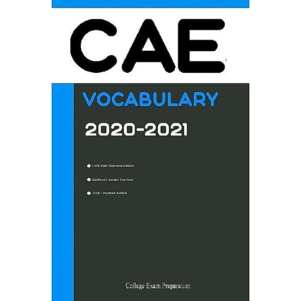 CAE Test Vocabulary 2020-2021, College Exam Preparation