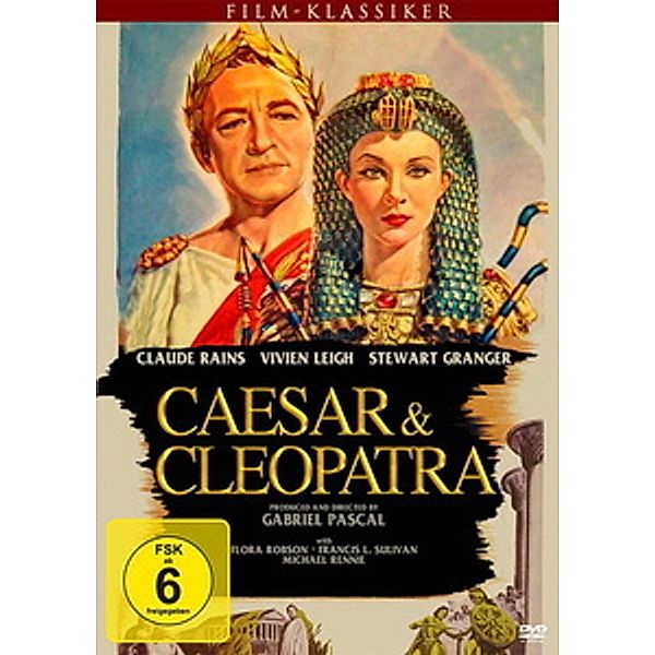 Caesar & Cleopatra, Rains, Leigh, Granger