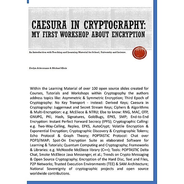 Caesura in Cryptography, Evelyn Ackermann, Michael Klein