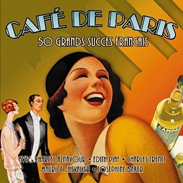 Cafe De Paris - 50 Grands Succes Francais, Diverse Interpreten