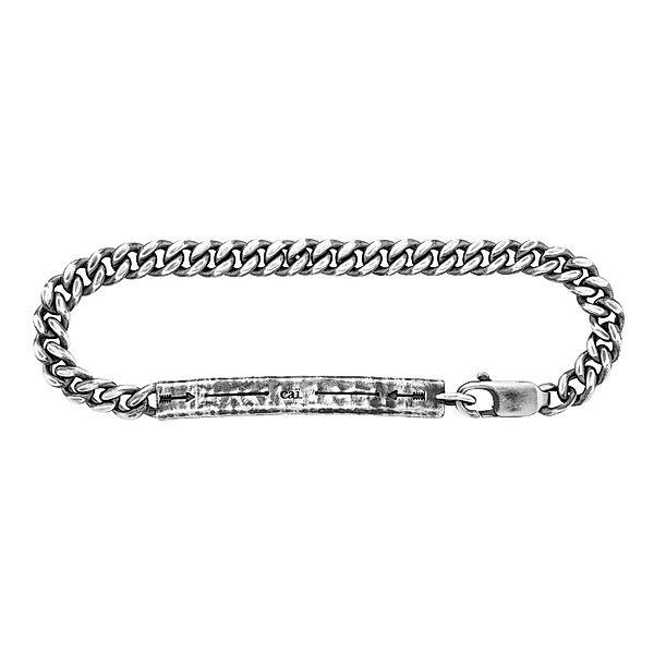 Cai Armband 925/- Sterling Silber ohne Stein 19cm Matt/Glanz