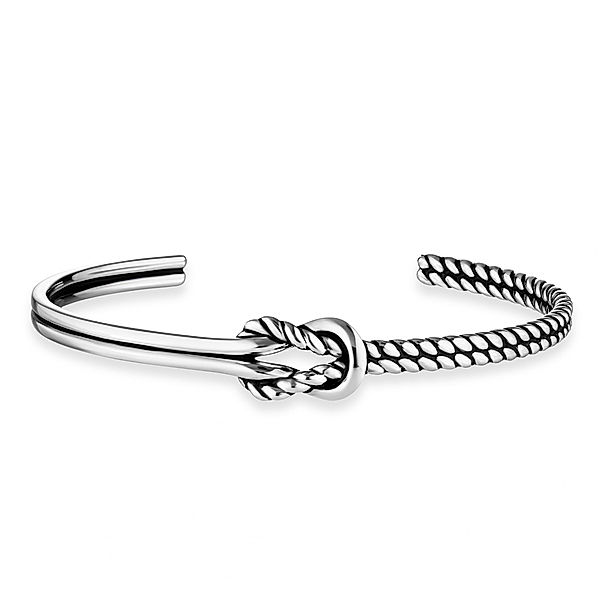 cai Armband 925/- Sterling Silber ohne Stein 6,5cm glänzend