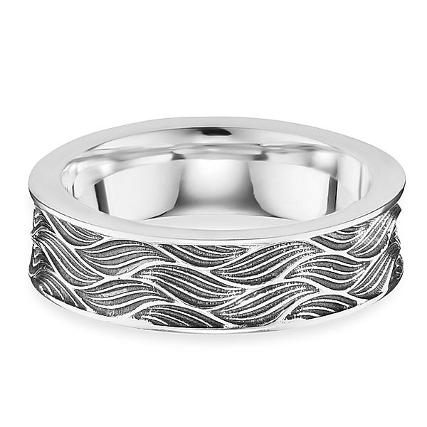 Cai Ring 925/- Sterling Silber Glänzend (Größe: 066 (21,0))