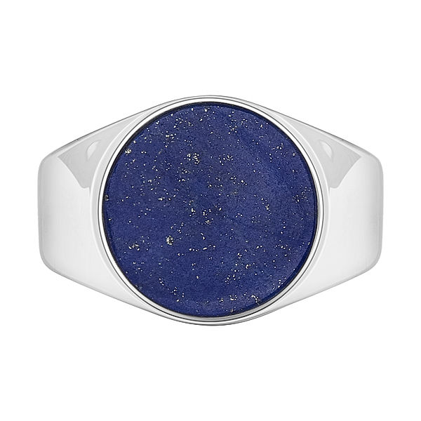 cai Ring 925/- Sterling Silber Lapislazuli blau Glänzend 2,50ct (Größe: 062 (19,7))