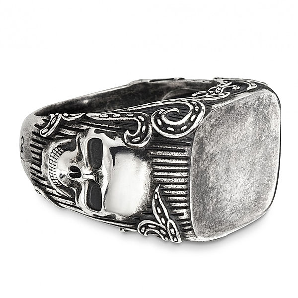 Cai Ring 925/- Sterling Silber Mattiert (Größe: 068 (21,7))