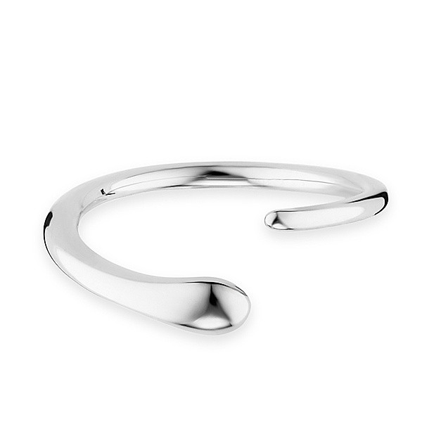 cai Ring 925/- Sterling Silber ohne Stein Glänzend (Größe: 054 (17,2))