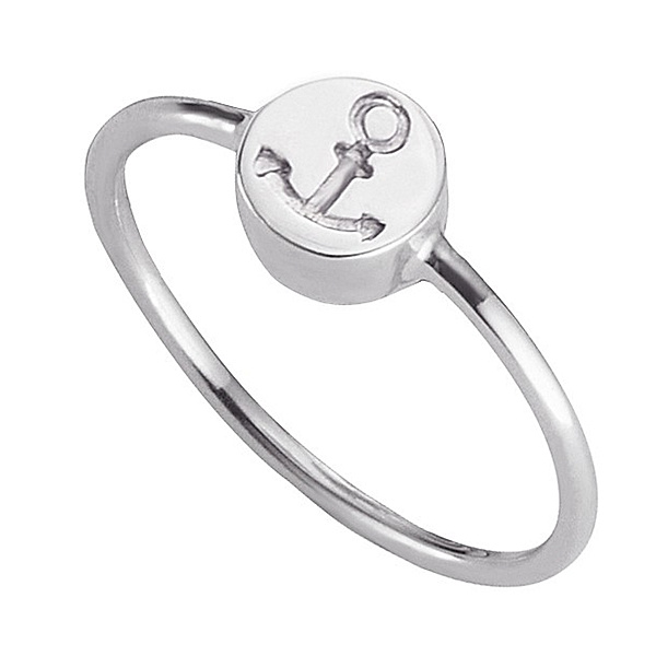 cai Ring 925/- Sterling Silber ohne Stein glänzend (Größe: 058 (18,5))