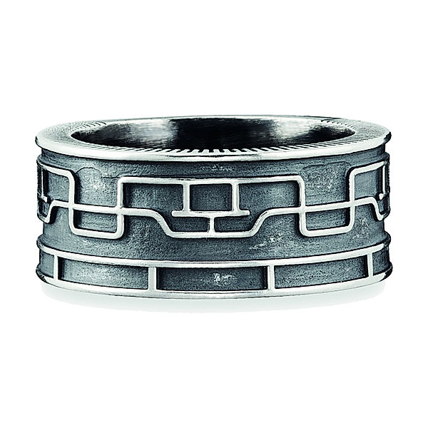 cai Ring 925/- Sterling Silber ohne Stein Matt (Größe: 060 (19,1))