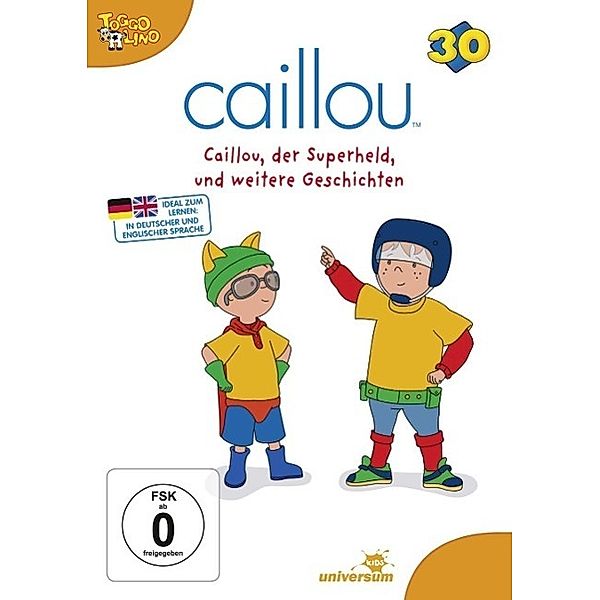 Caillou - Caillou, der Superheld und weitere Geschichten, 1 Audio-CD, Diverse Interpreten