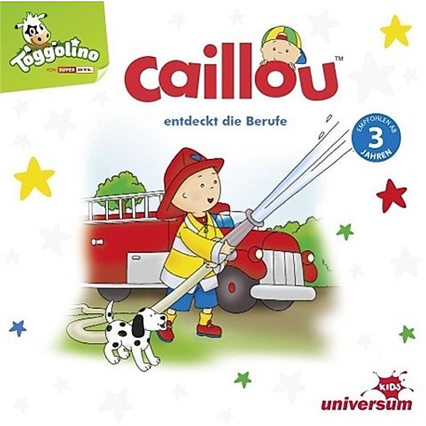 Caillou entdeckt die Berufe, 1 Audio-CD, Caillou