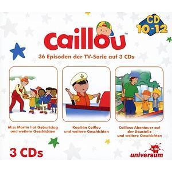 Caillou Hörspielbox, 3 Audio-CDs, Caillou