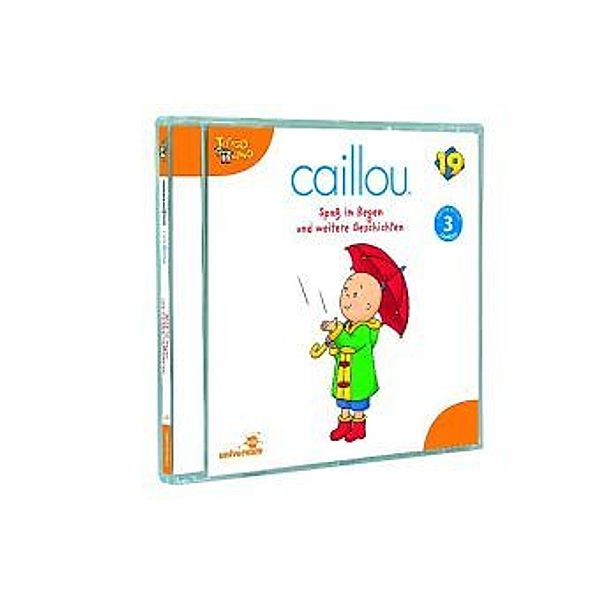 Caillou - Spass im Regen und andere Geschichten, 1 Audio-CD, Caillou 19 Audio