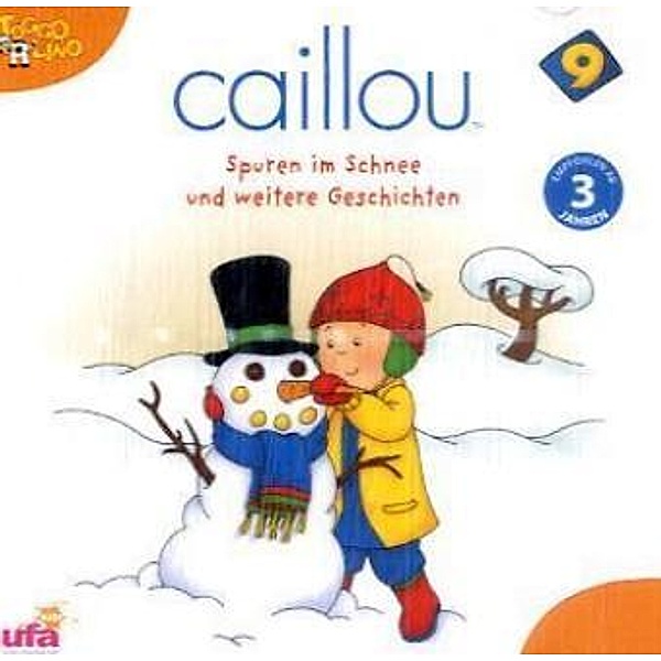 Caillou - Spuren im Schnee und weitere Geschichten, 1 Audio-CD, Caillou