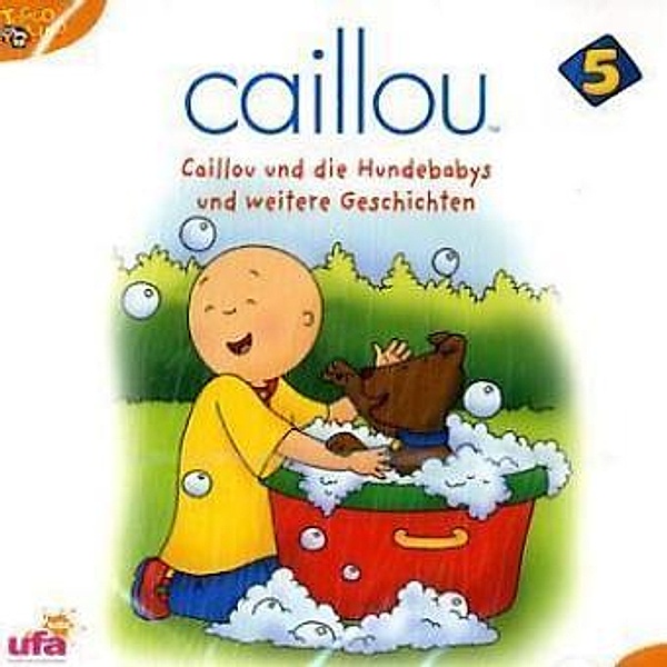 Caillou und die Hundebabys und weitere Geschichten, 1 Audio-CD, Hörspiel