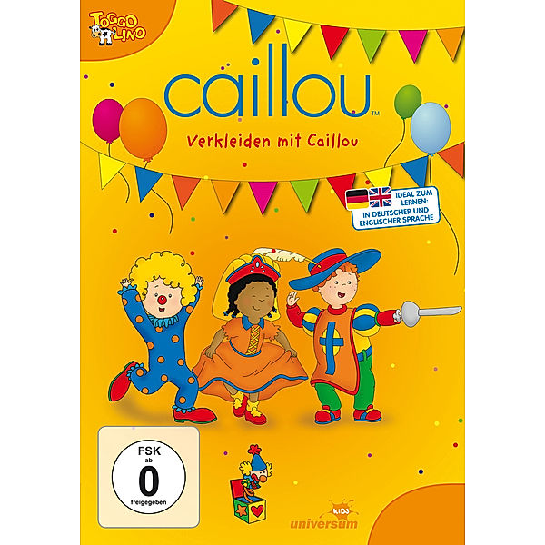 Caillou - Verkleiden mit Caillou, Verkleiden mit Caillou