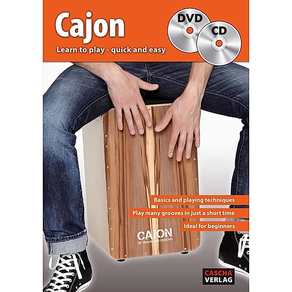 Cajon: Learn to play - quick and easy + CD + DVD, Cascha