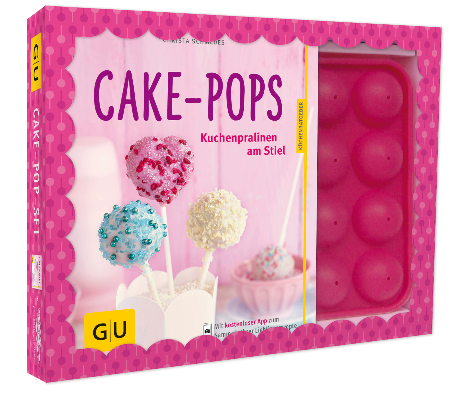 Cake-Pop-Set, Buch mit Backform und 20 CakePop-Stielen | Weltbild.ch
