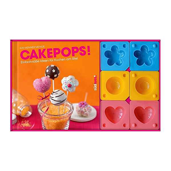 Cakepops-Set, mit 3 Cakepop-Formen, Kay-Henner Menge