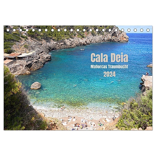 Cala Deia - Mallorcas Traumbucht (Tischkalender 2024 DIN A5 quer), CALVENDO Monatskalender, Markus Behner