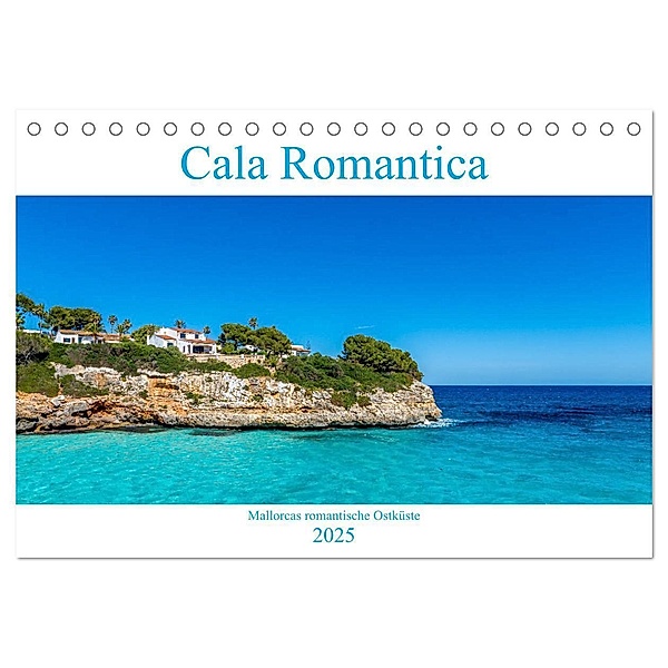 Cala Romantica - Mallorcas romantische Ostküste (Tischkalender 2025 DIN A5 quer), CALVENDO Monatskalender, Calvendo, Marc Alexander Kunze