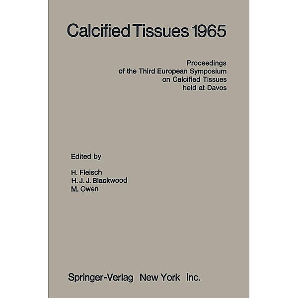 Calcified Tissues 1965