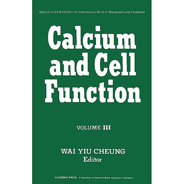 Calcium and Cell Function