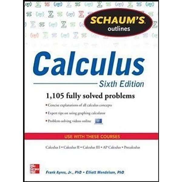 Calculus, Frank Ayres, Elliott Mendelson