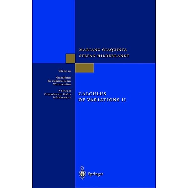Calculus of Variations II, Mariano Giaquinta, Stefan Hildebrandt