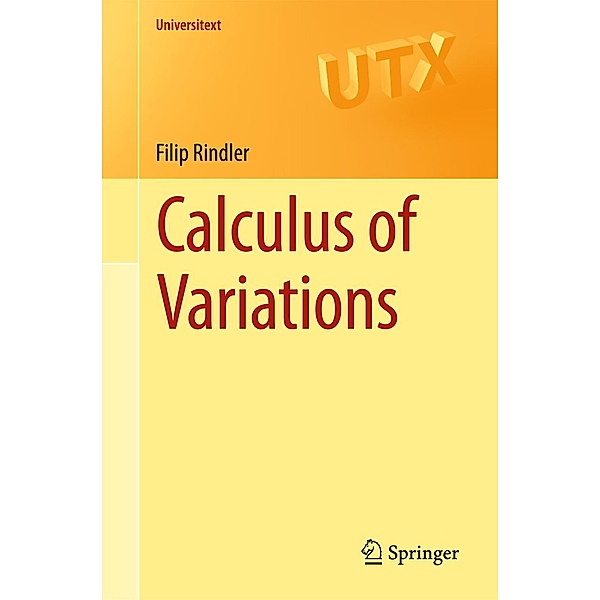 Calculus of Variations / Universitext, Filip Rindler