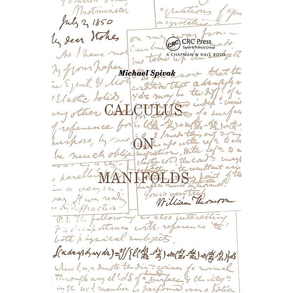 Calculus On Manifolds, Michael Spivak