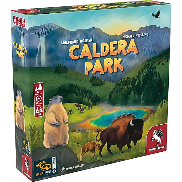 Pegasus Spiele Caldera Park (Deep Print Games) (English Edition)