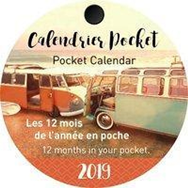 Calendrier Pocket / Pocket Calendar - Lifetime 2019