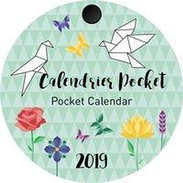 Calendrier Pocket / Pocket Calendar - Origami 2019