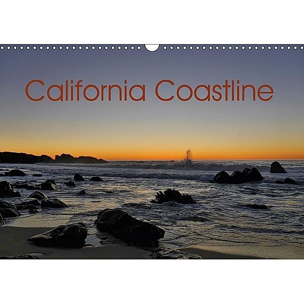 California Coasline (Wall Calendar 2017 DIN A3 Landscape), Luana Freitag