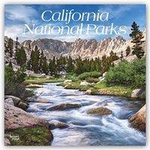 California National Parks - Kalifornische National Parks 2021 - 16-Monatskalender, BrownTrout Publisher