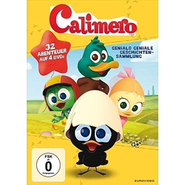 Calimero - Genialo geniale Geschichtensammlung, Calimero Softbox 4 DVDs