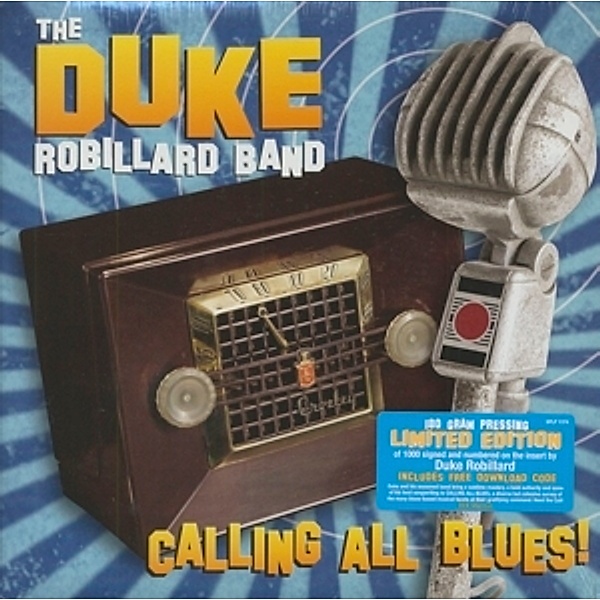Calling All Blues (180g Vinyl-Limited Edition), Duke Robillard